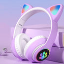 Fone de Ouvido Bluetooth de Gatinho RGB®