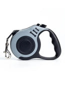 Coleira Guia Retrátil 3 Metros para Cães e Gatos