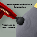 Massageador Elétrico Profissional 4 em 1 - com Display em LCD ®