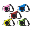 Coleira Guia Retrátil 3 Metros para Cães e Gatos