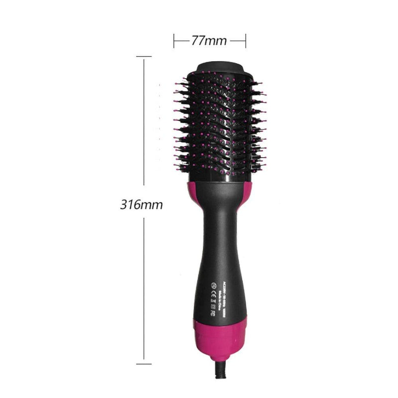 Escova Alisadora TURBO HAIR 3 em 1 (Secador, prancha e modelador) - Cabelo liso em 5 min [FRETE GRÁTIS SOMENTE HOJE]