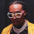 Óculos Retro Luxo - Modelo Gringo - Frete Grátis Somente Hoje