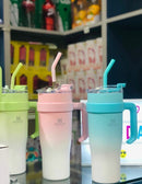 Copo Térmico Virgínia Stanley 1250ml - Azul com branco