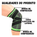 Joelheira Ortopédica Ajustável - Alivie Suas DORES!