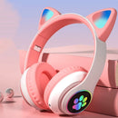 Fone de Ouvido Bluetooth de Gatinho RGB®